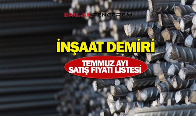 Demir cevheri fiyatları düşerken, inşaat demiri liste fiyatı ne kadar oldu? 1 ton demir fiyatı Temmuzun ilk haftasında kaç lira?