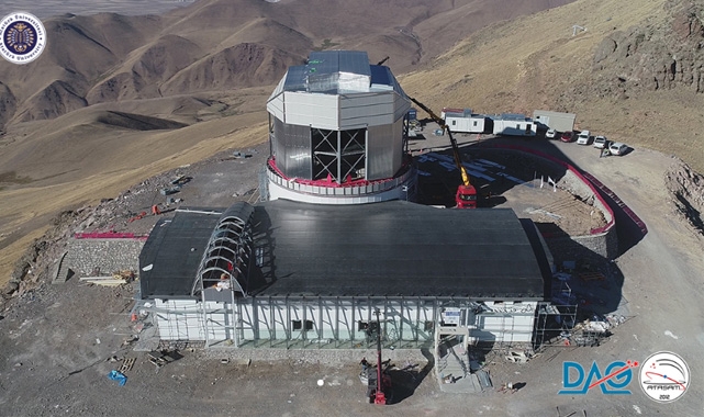 Doğu Anadolu Gözlemevi (DAG) üssü teleskop testlerine başladı