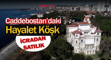 Kadıköy Caddebostan'daki tarihi Ragıp Paşa Köşkü 449 Milyona icradan satışa çıktı