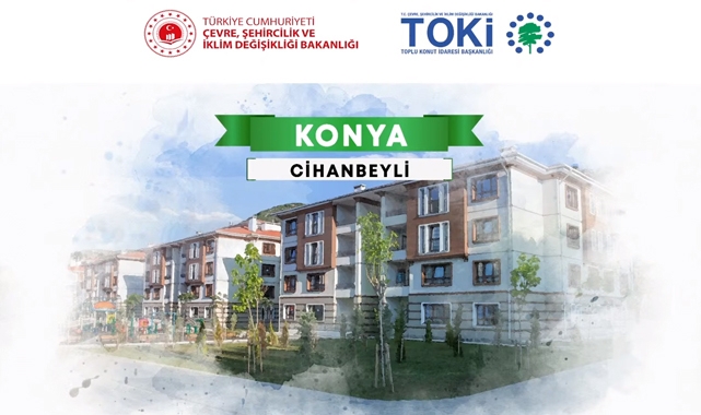 TOKİ Konya Cihanbeyli 29 konutluk projede hak sahipleri kura çekilişi sonuçları belli oldu