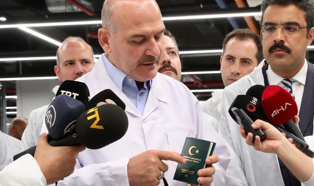 Çipli Milli Pasaportlar seri üretime geçti