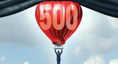 En yüksek cirolu 500 şirketi (Capital 500) listesinde ilk üç sırada hangi dev şirketler var?