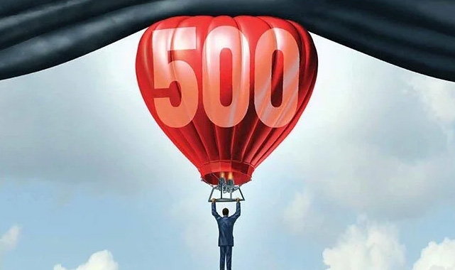 En yüksek cirolu 500 şirketi (Capital 500) listesinde ilk üç sırada hangi dev şirketler var?