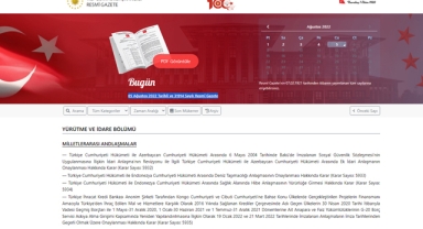 Resmi Gazete (5 Ağustos 2022) tarihli yönetmelik ve kararlar neler?