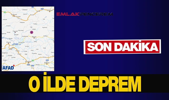 Son depremler: Bingöl'de deprem mi oldu? Bingöl Merkez'de korkutan deprem