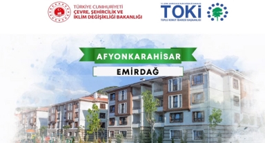 TOKİ Afyonkarahisar Emirdağ 2+1 ve 3+1 kura çekilişi sonuçları