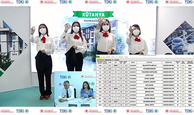 TOKİ Kütahya Parmakören 3+1 ve 4+1 kura çekilişi sonuçları belli oldu