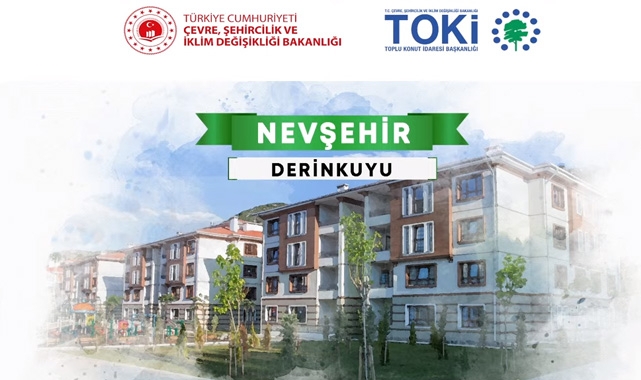 TOKİ Nevşehir Derinkuyu projesinde 10 adet 2+1 ve 3+1 kura çekilişi sonuçları belli oldu