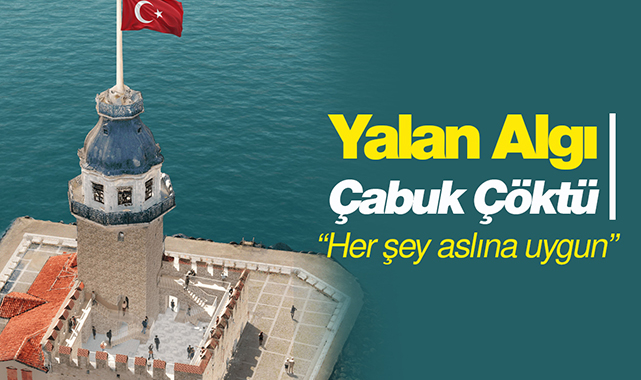 Kız Kulesi yalanı ellerinde patladı