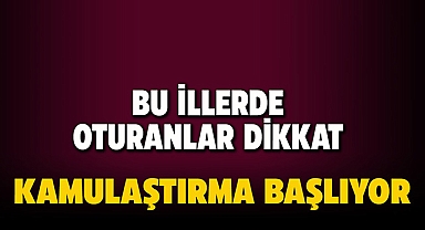 4 ilde acele kamulaştırma kararı Resmi Gazete'de