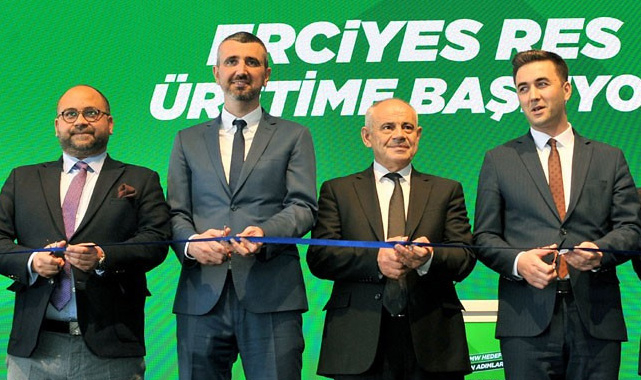 Erciyes RES, Kayseri Yahyalı'da 70 Milyon Dolar maliyetle faaliyete alındı