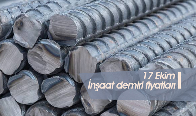 İnşaat demiri fiyatları bugün ne kadar oldu? 17 Ekin 1 ton demir fiyatı ilk rakamları belli oldu