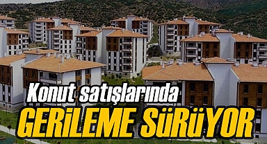 Konut satışları Eylül'de  gerilemeyi sürdürdü! Konut satış rakamları yüzde 23'e yakın düştü