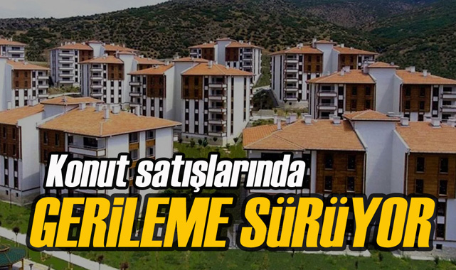 Konut satışları Eylül'de  gerilemeyi sürdürdü! Konut satış rakamları yüzde 23'e yakın düştü