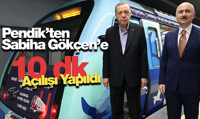 Sabiha Gökçen metrosu tamam, İstanbul Havalimanı geliyor! Erdoğan: "Bu İstanbul'un belediye başkanı ne iş yapar?"