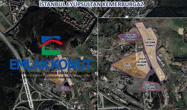 Emlak Konut GYO Eyüpsultan Kemerburgaz projesi ihale tarihi belli oldu
