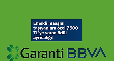 GarantiBBVA emekli promosyon ödemesi güncellendi! Kasım ayına özel Garanti Bankası emekli promosyonu avantajlı rakamları belli oldu