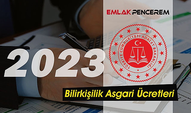 2023 Bilirkişilik asgari ücret tarifesi belli oldu