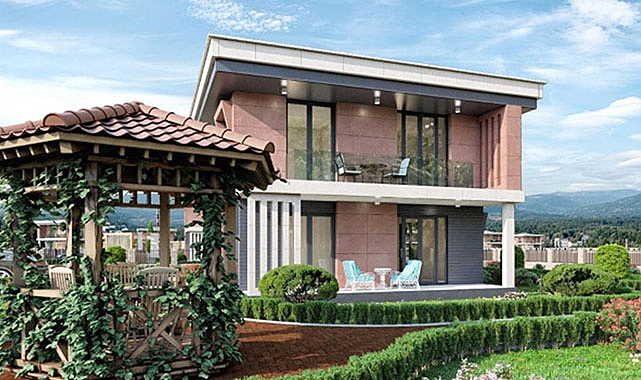 Alternatif yaşam arayanlar için Kocaeli Kandıra'da 18 villadan oluşan Doğa Evleri avantajlı fiyatlarla satışa çıktı