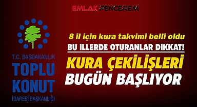 TOKİ'ye bu illerde başvuru yapanlar dikkat! 250 bin sosyal konutlar için hak sahipleri belirleniyor