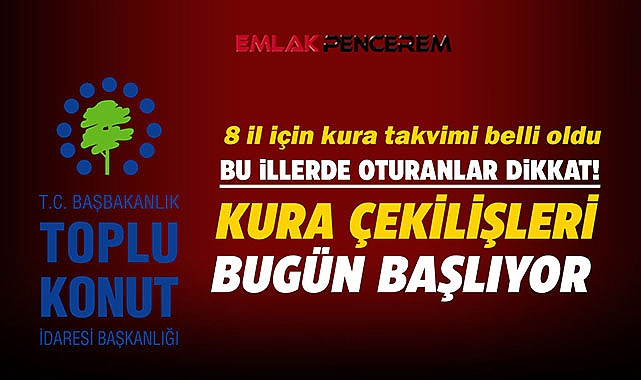 TOKİ'ye bu illerde başvuru yapanlar dikkat! 250 bin sosyal konutlar için hak sahipleri belirleniyor