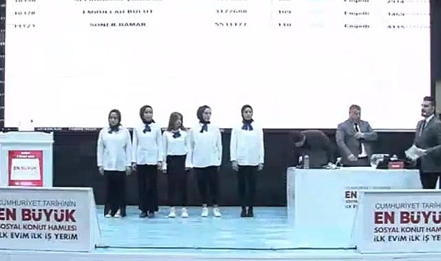 Hatay'da TOKİ hak sahipliği belirleme işlemi bugün devam ediyor