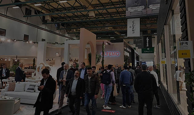 İstanbul'da Mobilya Fuarına 156 ülkeden 167.500 ziyaret
