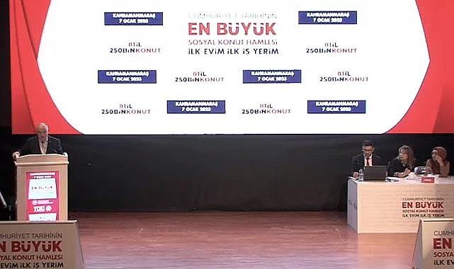 Kahramanmaraş Merkez TOKİ konutlarında evler 33 bin başvuru arasından belirlendi