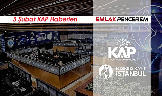 KAP Haberleri 3/2/2023