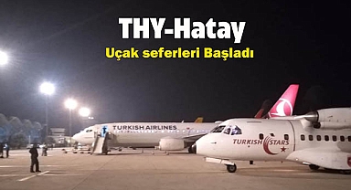 THY-Hatay uçak seferleri başladı!