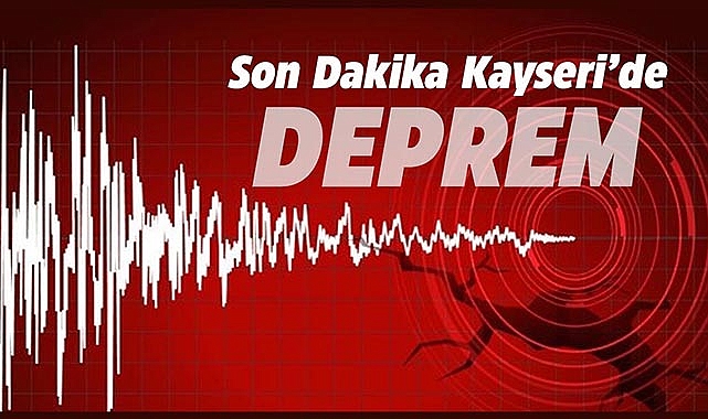 Kayseri'de Hacılar merkezli 4.8 büyüklüğünde korku ve paniğe neden olan deprem
