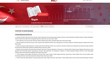 Resmi Gazete 7 Mart 2023 kararları