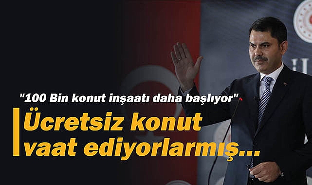 Bakan Kurum açıkladı: "Deprem bölgesinde 100 Bin konut inşaatı daha başlıyor!"
