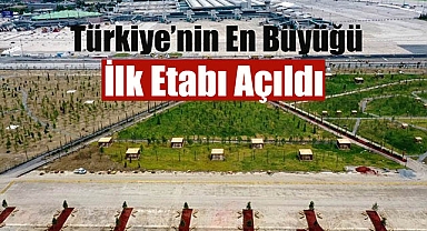 İstanbul'un dev Millet Bahçesi açıldı! Atatürk Havalimanı Millet Bahçesi'nin ilk etabı kullanıma açıldı