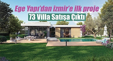 73 villalık Urla Kekliktepe projesi satışa çıktı