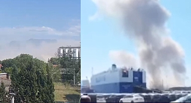 Kocaeli Derince Limanı'ndan son dakika çok şiddetli patlama