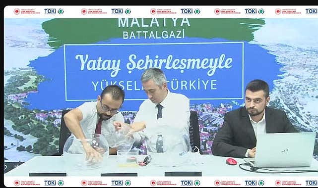 86 dairelik TOKİ Malatya Battalgazi Şehit Fevzi Mahallesi dönüşüm projesi konut belirleme işlemi yapıldı