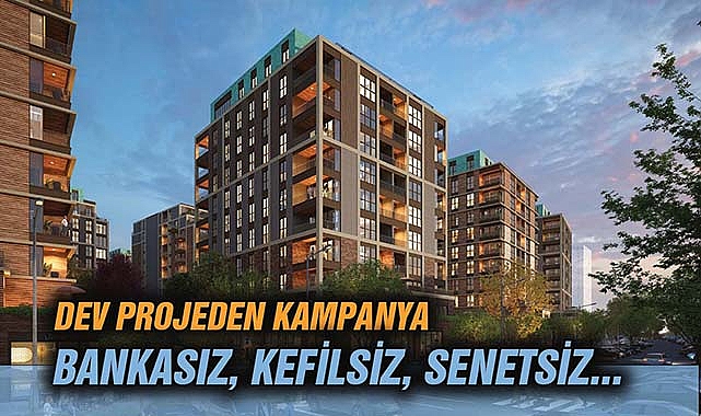 İstanbul'da bankasız, kefilsiz, senetsiz 60 ay vadeli evler! 728 konutluk Ebruli Başakşehir projesinde konut fiyat listesi...