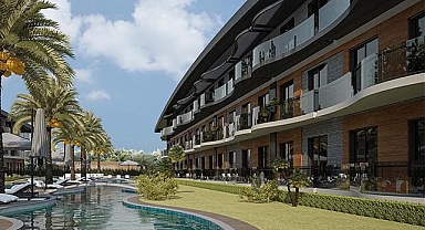 156 konutluk Kundu Kanyon projesi Antalya'da yükseliyor