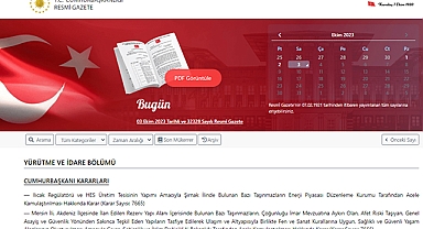 Resmi Gazete (03/10/2023)