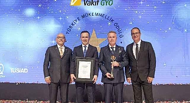 Vakıf GYO'ya Mükemmellik Büyük Ödülü