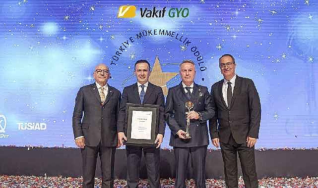 Vakıf GYO'ya Mükemmellik Büyük Ödülü