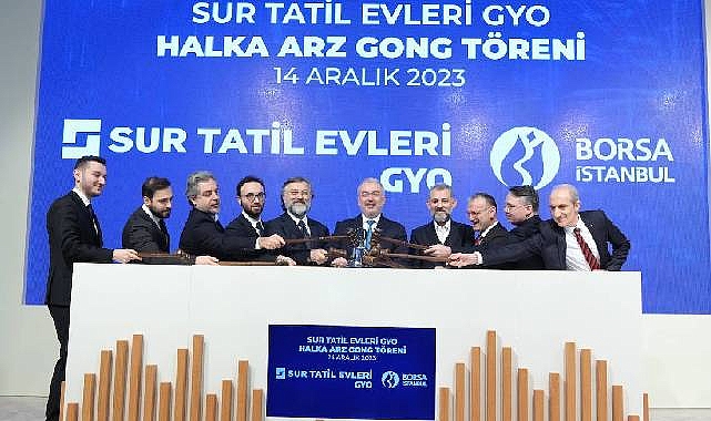 Borsa İstanbul’da Gong Sur Tatil Evleri GYO için çaldı