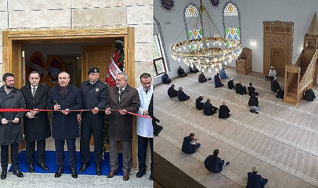 Tekirdağ'da faaliyete giren Şehir Hastanesi içerisinde yer alan cami açıldı