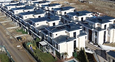 14 villadan oluşan Ankara'nın akıllı evlerinde sona yaklaşıldı