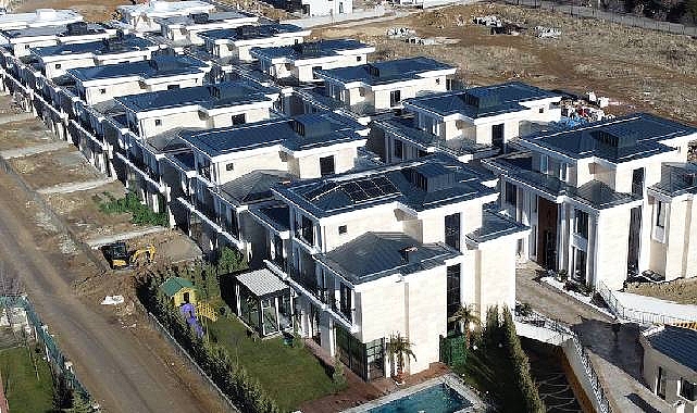 14 villadan oluşan Ankara'nın akıllı evlerinde sona yaklaşıldı