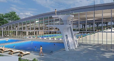 Bursa'da Havuzlu Park tamamlandığında modern yüzüyle hizmet verecek!