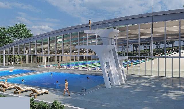 Bursa'da Havuzlu Park tamamlandığında modern yüzüyle hizmet verecek!