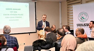 İstanbul'da GOPAŞ Merkez Evleri Kentsel Dönüşüm Projesi kura çekilişi yapıldı