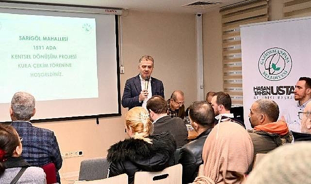 İstanbul'da GOPAŞ Merkez Evleri Kentsel Dönüşüm Projesi kura çekilişi yapıldı